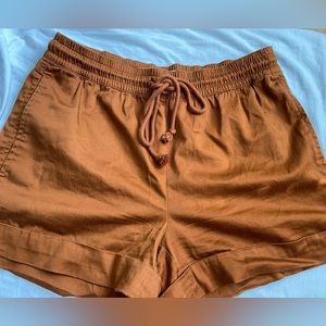 Lou and Grey rust shorts